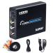 BLUPOW Composite /S терминал to HDMI изменение контейнер 1080P соответствует Composite 3RCA AV/S-Video to HD конвертер 