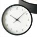 KATOMOKU Muku Clock 7 электро-магнитные часы продолжение секунд игла Movement km-60BK черный φ306mm ( электро-магнитные часы )