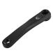  bicycle left crank arm 170 millimeter meter crank installation easiness paint processing iron MTB load aluminium alloy black / silver 