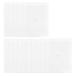  моно Like простой бумага фоторамка белый 5x7 дюймовый PLAIN Paper Frame - White 15 листов входит (127 x 178mm