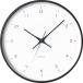 KATOMOKU plywood wall clock 12 km-80BRC Brown электро-магнитные часы продолжение секунд игла φ304mm