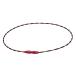 [ Sato shining Akira player favorite commodity ] phiten(fai ton ) necklace RAKUWA neck wire EXTREME Tornado red / black 40cm