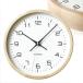 KATOMOKU muku clock 11 натуральный электро-магнитные часы продолжение секунд игла km-94 φ306mm