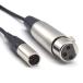 SiYear Mini -XLR мужской из XLR женский штекер микрофонный кабель Blackmagic Pocket 4K камера видео assist 4K Mini