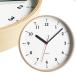 KATOMOKU plywood wall clock 10 acid -p( продолжение секунд игла ) km-76N φ252mm ( электро-магнитные часы )