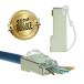 [LINKUP] Snagless RJ45 Cat6 STP коннектор EZ Pas s Roo end |i-sa сеть Cat 6 8P8C solid pra 