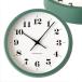 KATOMOKU muku clock 12 зеленый электро-магнитные часы продолжение секунд игла Movement km-97 φ306mm