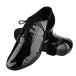 [Alomejor] мужской Dance обувь латиноамериканский обувь мужской черный PU кожа латиноамериканский Dance обувь (42)