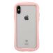 iFace Reflection Pastel iPhone XS/X case clear strengthen glass ( pink )