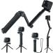 FiTSTILL водонепроницаемый 3way штатив Hero 12/11/10/9/8/7/6/5/4 Black Session Max, DJI osmo act