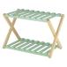 не 2 торговля складной подставка ширина 45cm высота 32cm зеленый 2 уровень из дерева внутренний box соответствует обод 72152