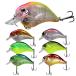 Crankbaits рыбалка искусственная приманка соль вода пресная вода мелкий дайвинг Crankbaits смешивание цвет плавающий основа для Crankbaits
