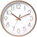 MILEADER wall wall clock unevenness .3D solid figure wall clock continuation second needle quiet sound wall clock simple stylish 12 -inch diameter 30cm( Gold )