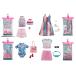  Barbie (Barbie) лицензия мода [ROXY сотрудничество ][ мода 8 комплект BOX распродажа ][ надеты . изменение кукла одежда ][ специальный место хранения с футляром ][3