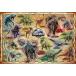  Epo k фирма 300 деталь составная картинка ju lachic world Dinosaur * коллекция (26×38cm) 28-806s клей . лопатка имеется пункт число 
