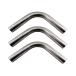BRIGHTZ 42Φ 90 раз нержавеющая сталь искривление . труба 1.2mm толщина 3PC [ CUR-PIPE-012-3PC ] 42 пирог 42φ 90°