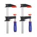 WORKPRO зажим F зажим максимальный затягивание сила 272kg. открытие 150mm DIY инструмент деревообработка склейка мощный фиксация сварка работа порез . затягивание F type 2 шт se