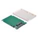 NFHK 1.8 дюймовый Micro SATA 16 булавка SSD - 2.5 дюймовый SATA 22 булавка 7+15 жесткий диск кейс акустическая систем 