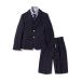 [ wonder Factory ] формальный boys 1027939 проверка ( темно синий ) 110cm