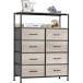 LYNCOHOME shelves attaching storage chest gray ju chest dressing up cloth made drawer cabinet clothes storage living storage low ho rum Northern Europe manner 4 step 8 cup [