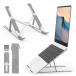  laptop stand Pewesv PC stand folding type personal computer stand 6 -step angle adjustment possibility compact tablet stand slip prevention aru