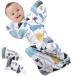[. production . recommendation ] blanket newborn baby swa dollar sleeper baby night crying . measures mo low reflection blanket gauze baby clothes (M, dinosaur )