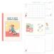  моно Like B6 happy and Lucky dia Lee 6 месяцев Planner, крыша верх - B6 Happy and Lucky 6 Month Pl