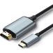 USB Type C HDMI конверсионный адаптор кабель 4K USB Type C to HDMI видео выход соединительный кабель модель C to hdmi соответствует 