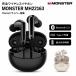 MONSTER N-Lite 203 черный совершенно беспроводной слуховай аппарат Bluetooth 5.3 10mm Driver примерно 5 час воспроизведение USB Type-C зарядка Mike есть "свободные руки" телефонный разговор Bluetooth слуховай аппарат 