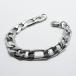  bracele stainless steel Figaro chain length 20.5cm width 11mm accessory men's bangle fashion Figaro 