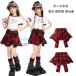  Dance юбка Kids красный чёрный серия мини-юбка девочка в клетку юбка симпатичный бабочка .. девочка hip-hop Cheer девушка Kids танцевальный костюм группа одежда отвечающий .. постановка 