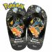  Pocket Monster Lizard n LUKA rio Пикачу po коричневый ma черный пляжные шлепанцы 024 16~20cm Pokemon POCKET MONSTERS сандалии детский 