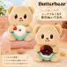  масло Bear пончики ....BIG мягкая игрушка Butterbear сладкий шоко белый шоко медведь .. герой эмблема BIG Корея герой интерьер 