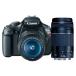Canon EOS Rebel T3 12.2 MP CMOS Digital SLR with 18-55mm IS II Lens + Canon EF 75-300mm f/4-5.6 III Telephoto Zoom Lens¹͢