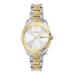 Fossil Women's Scarlette Mini Quartz Stainless Steel Three-Hand Watch, Color: Gold/Silver (Model: ES5198)¹͢