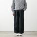  - -be стойка DENIM NARROW CIRCUS PANTS ONE WASH Denim цирк брюки narrow Silhouette one woshuA12628-98 HARVESTY талия резина хлопок джинсы 