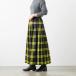 �I�j�[���E�I�u�E�_�u���� PLEATED MAXI SKIRT ELASTICATED WAISTBAND �E�G�X�g�S�� �}�L�V�� �v���[�c�X�J�[�g O'NEIL OF DUBLIN N141-90 �`�F�b�N �H�~