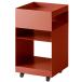  восток . боковой стол Wagon orange W35×D35×H62.5 сборка тип DM-103OR