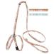 [petio] CAT HARNESS проверка шлейка с поводком красный Вьетнам 