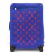  Louis Vuitton дорожная сумка Horizon soft 4R55 вязаный M20244 чемодан синий 4 колесо [ б/у ]