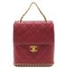  Chanel CHANEL rucksack * Day Pack matelasse backpack / caviar s gold red AS4490 [ used ]