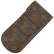  Louis Vuitton очки кейс ete.iryu сеть laba монограмма парусина Brown чай очки inserting очки кейс M62970 б/у 