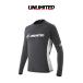 UNLIMITED Unlimited Rush Guard длинный рукав ULR0302 letter pack почтовый сервис свет отправка 430 иен соответствует товар 