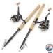 1.8 m-2.7 m удочка катушка combo удлинение из дерева руль lure rod .13 BB катушка комплект форель bait rod литье удилище Chivas ro.
