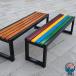  уличный сад bench slato сиденье bench атмосферостойкий кемпинг bench наружный задний отсутствует bench металл с ножками парк сумка шпаклевка .o обратная сторона двор для 