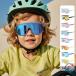  стакан Kids солнцезащитные очки велосипед бег для UV400 поляризирующая линза удар . сильный модный детский спорт стакан для мужчин и женщин 