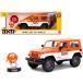 JADA TOYS 1/24 M and M z orange fi механизм & Jeep Wrangler 2017 JEEP WRANGLER M &amp; M*s Orange 34401