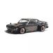 POP RACE 1/64 Nissan Skyline GT-R V8 дрифт Hakosuka темный хром миникар 
