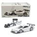 POP RACE 1/64 Mercedes Benz AMG CLK GTR серебряный Mercedes-Benz