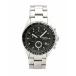 (ウォッチ)FOSSIL フォッシル クロノグラフ デイト ブラック文字盤 SS メンズ クォーツ 腕時計 CH2600 (k)